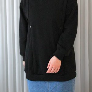 Sweatshirt schwarz
