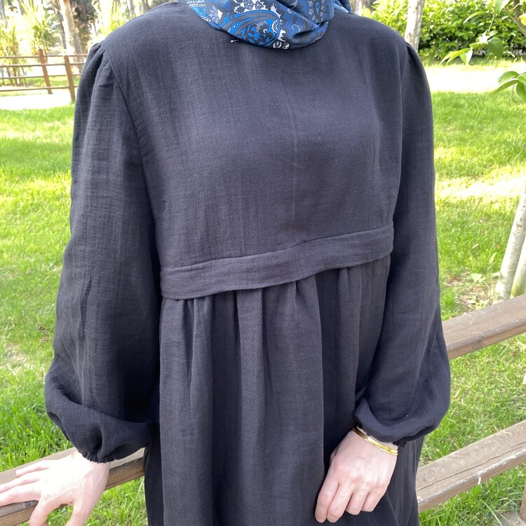 Hüma - Musselin Kleid – Bild 6